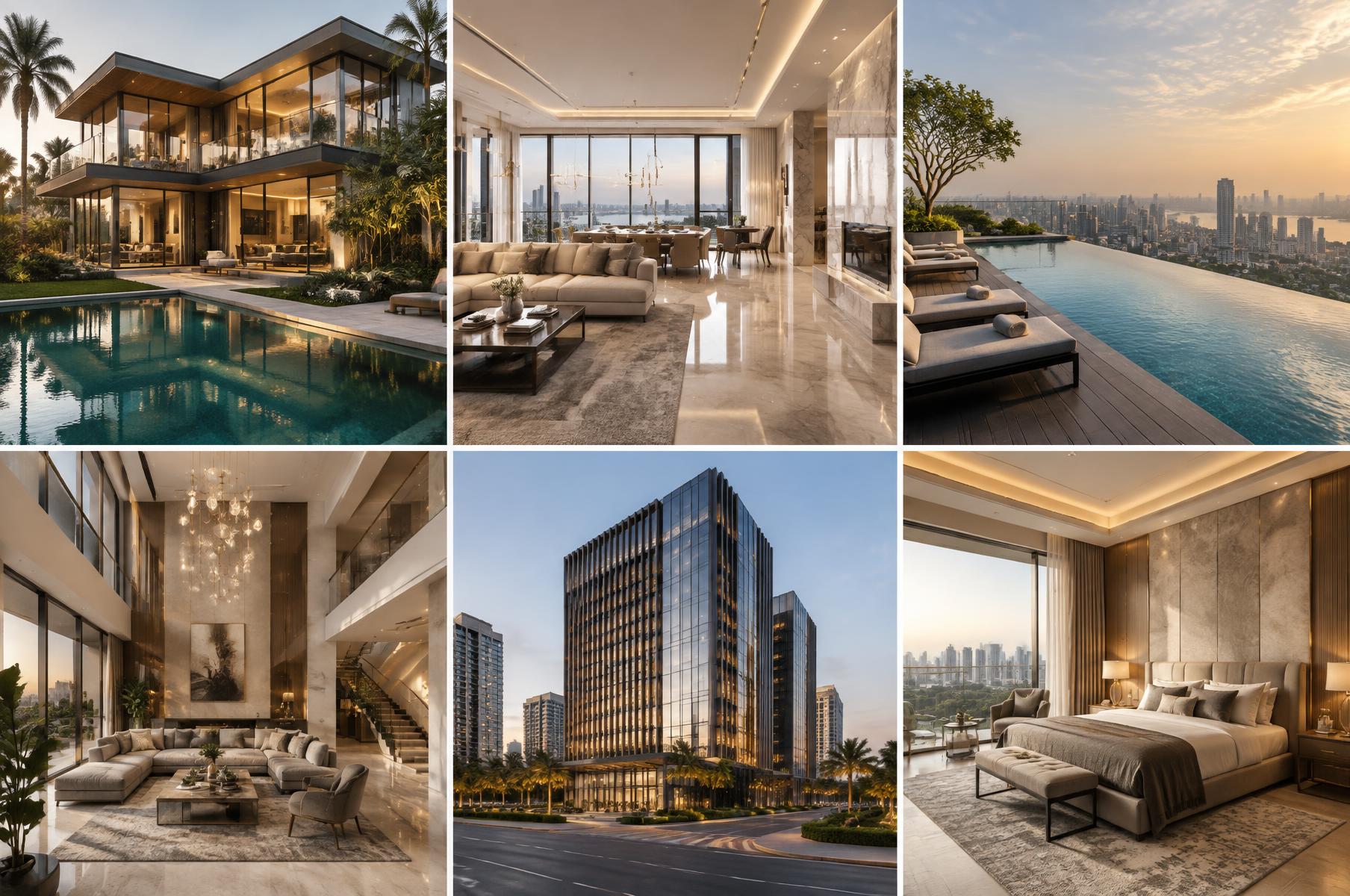 Luxury homes built on residential plots in Gurugram